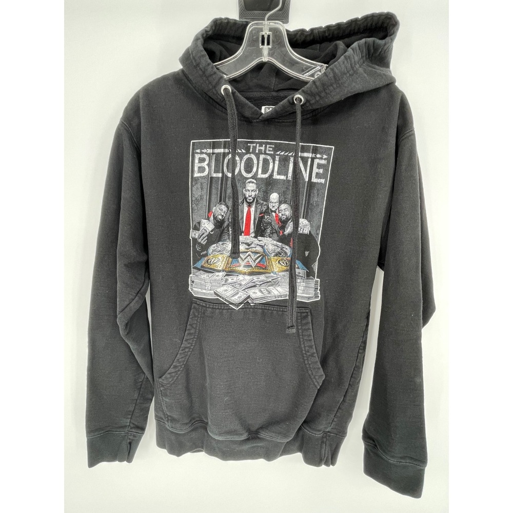 WWE‎ Authentic The Bloodline We The Ones Hoodie Roman Reigns Usos Black Small
